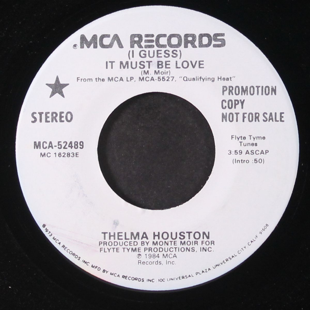 (i guess) it must be love / same by THELMA HOUSTON