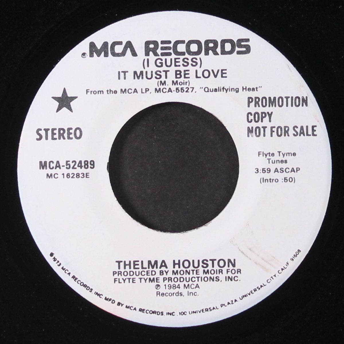 (i guess) it must be love / same by THELMA HOUSTON