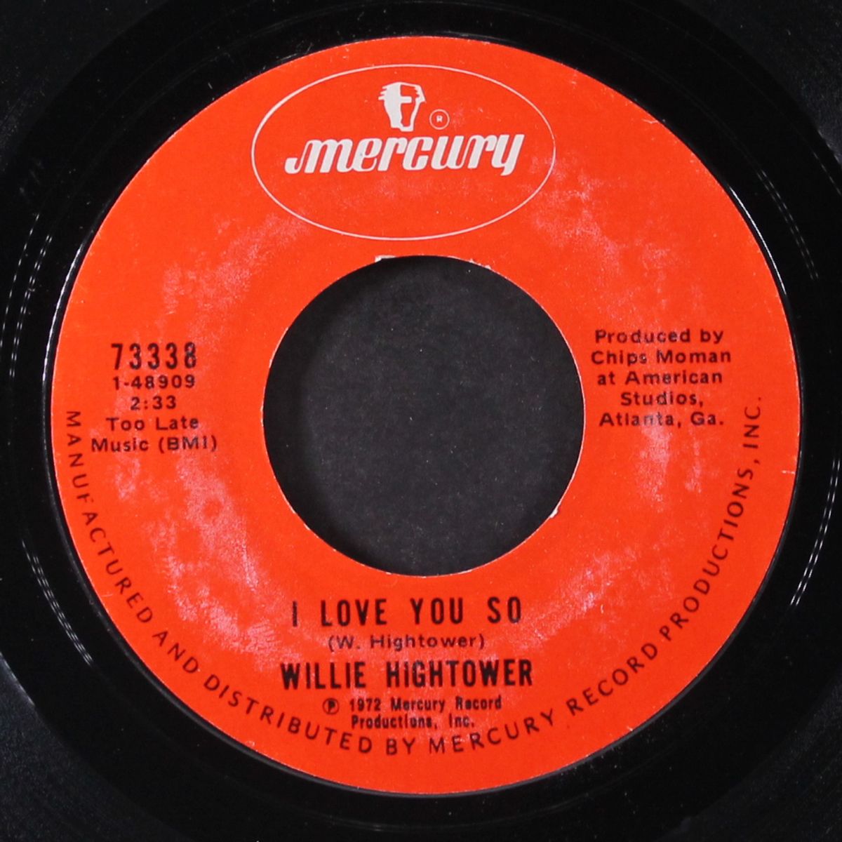 i love you so by WILLIE HIGHTOWER