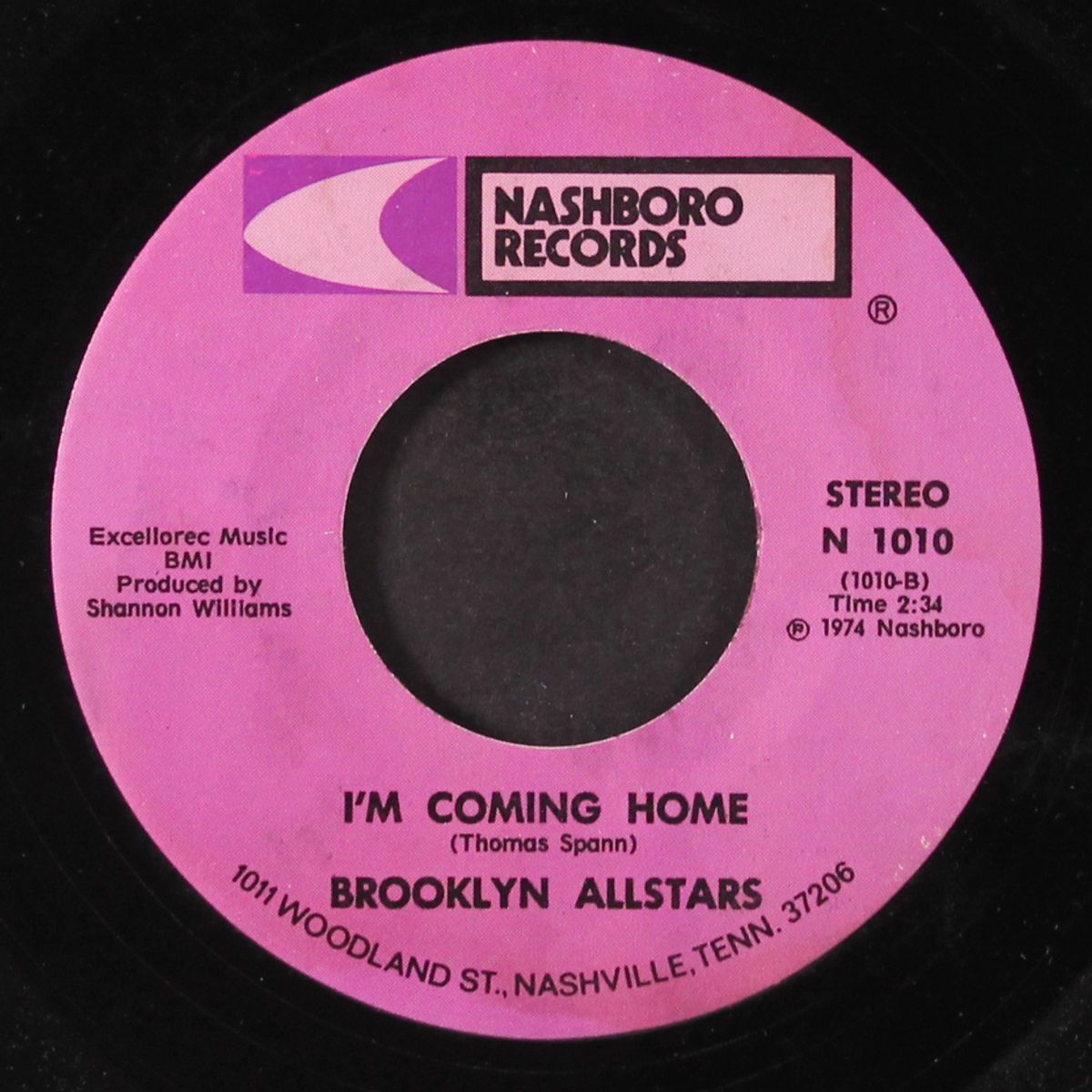 i'm coming home / brightly beams by BROOKLYN ALLSTARS