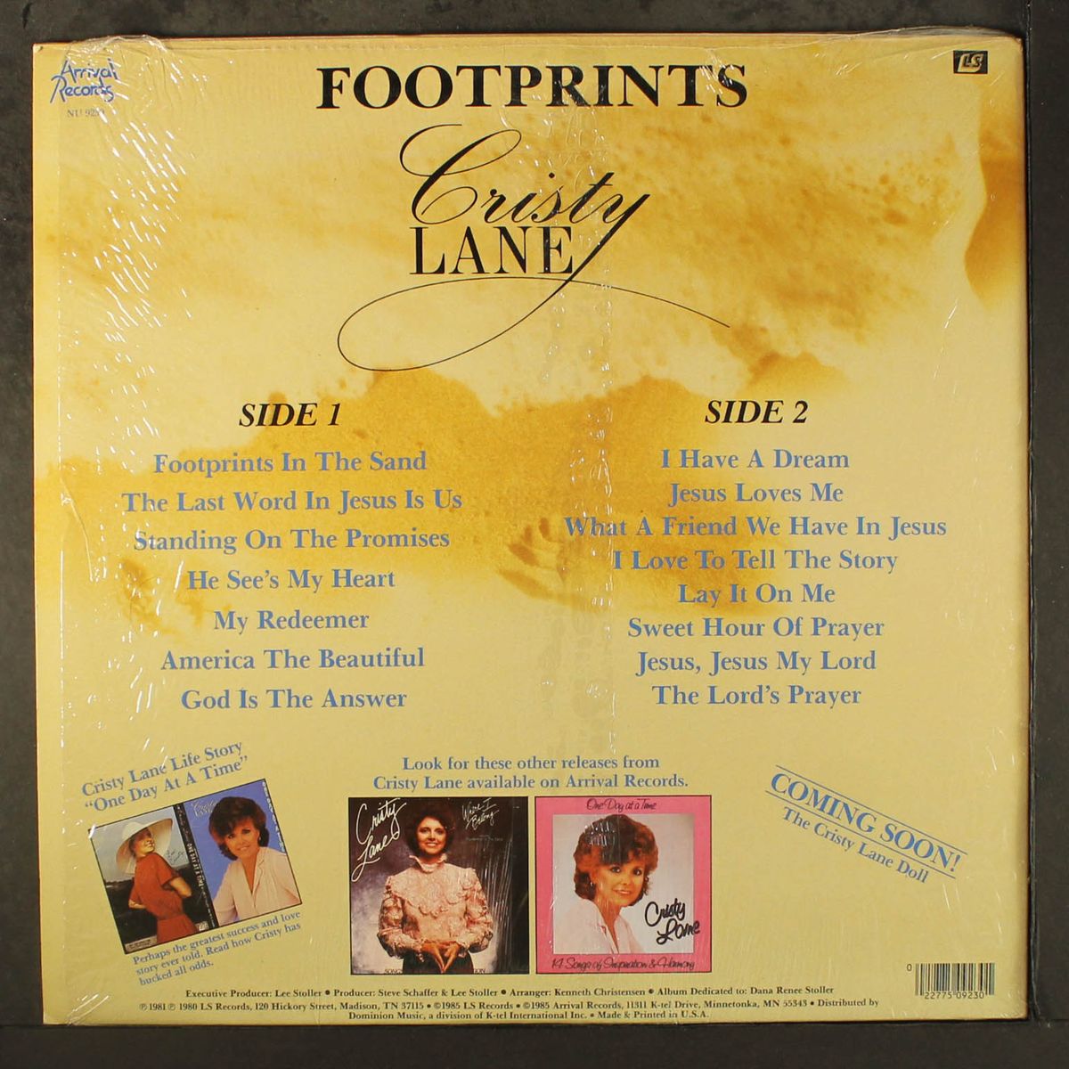 footprints by CRISTY LANE