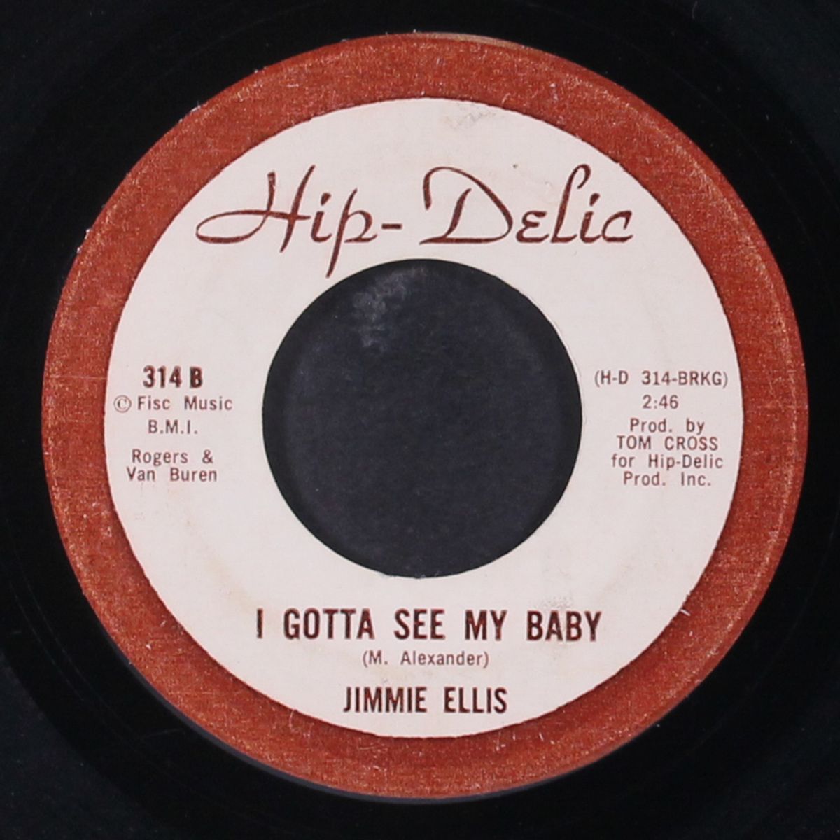 i gotta see my baby / looking thru the eyes of love by JIMMIE ELLIS