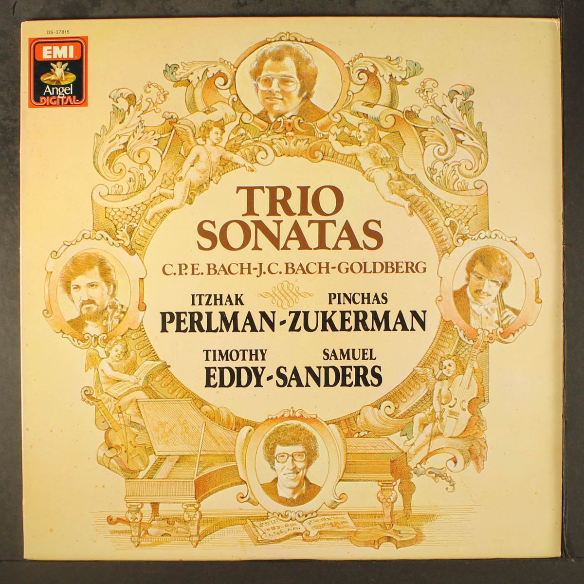 trio sonatas by ITZHAK PERLMAN & PINCHAS ZUKERMAN