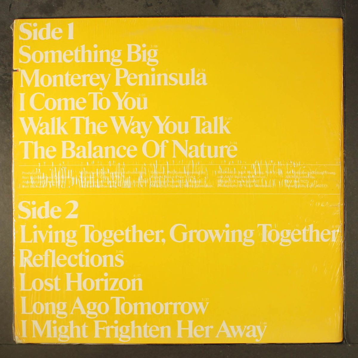 living together by BURT BACHARACH