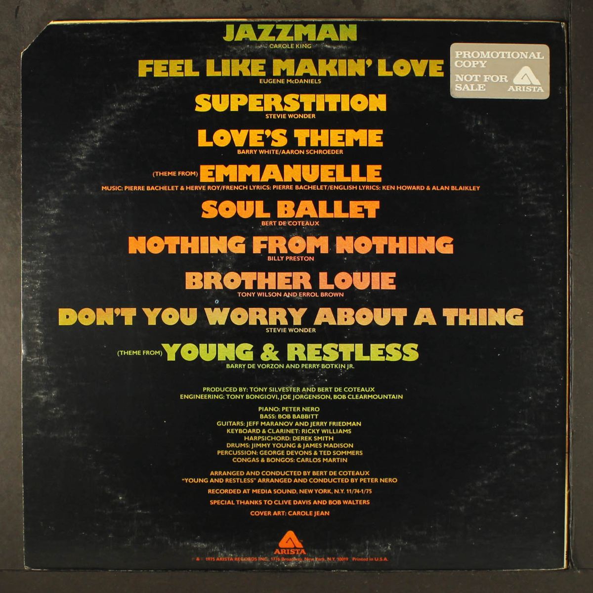 disco, dance and love themes of the 70's by PETER NERO