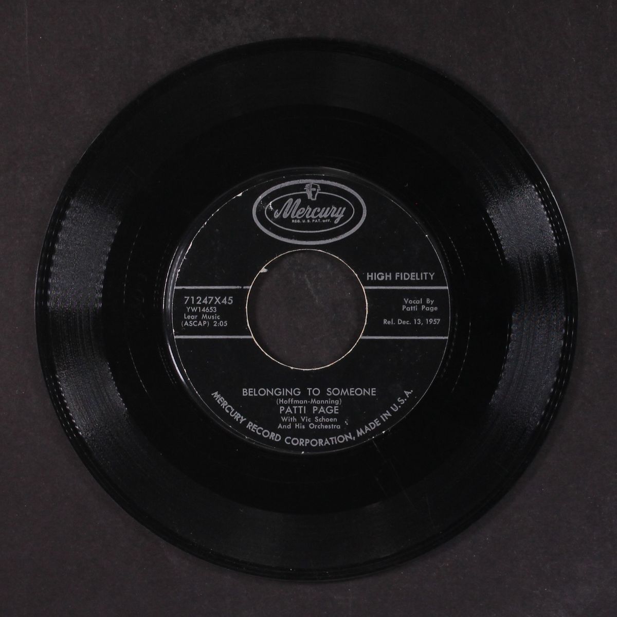 the boy's night out / three fools by PATTI PAGE