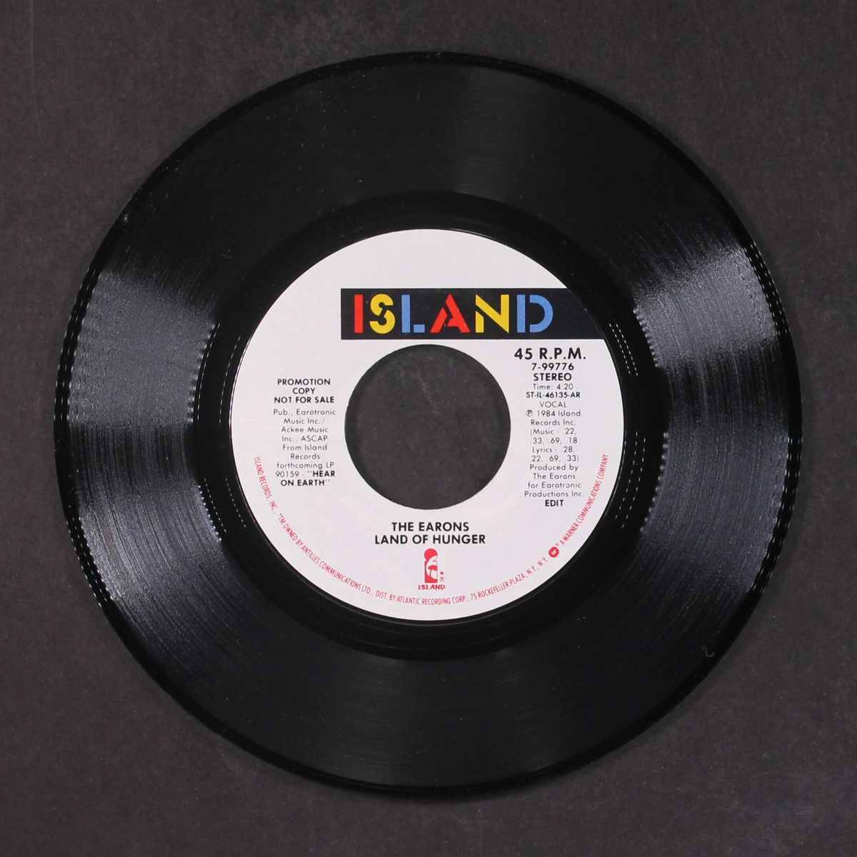 land of hunger / same by EARONS