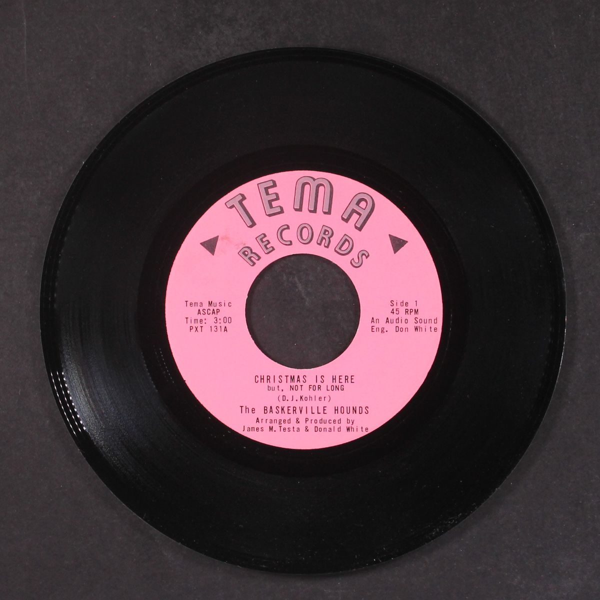christmas is here / make me your man by BASKERVILLE HOUNDS