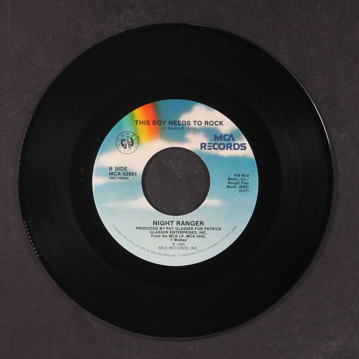 four in the morning / this boy needs to rock by NIGHT RANGER