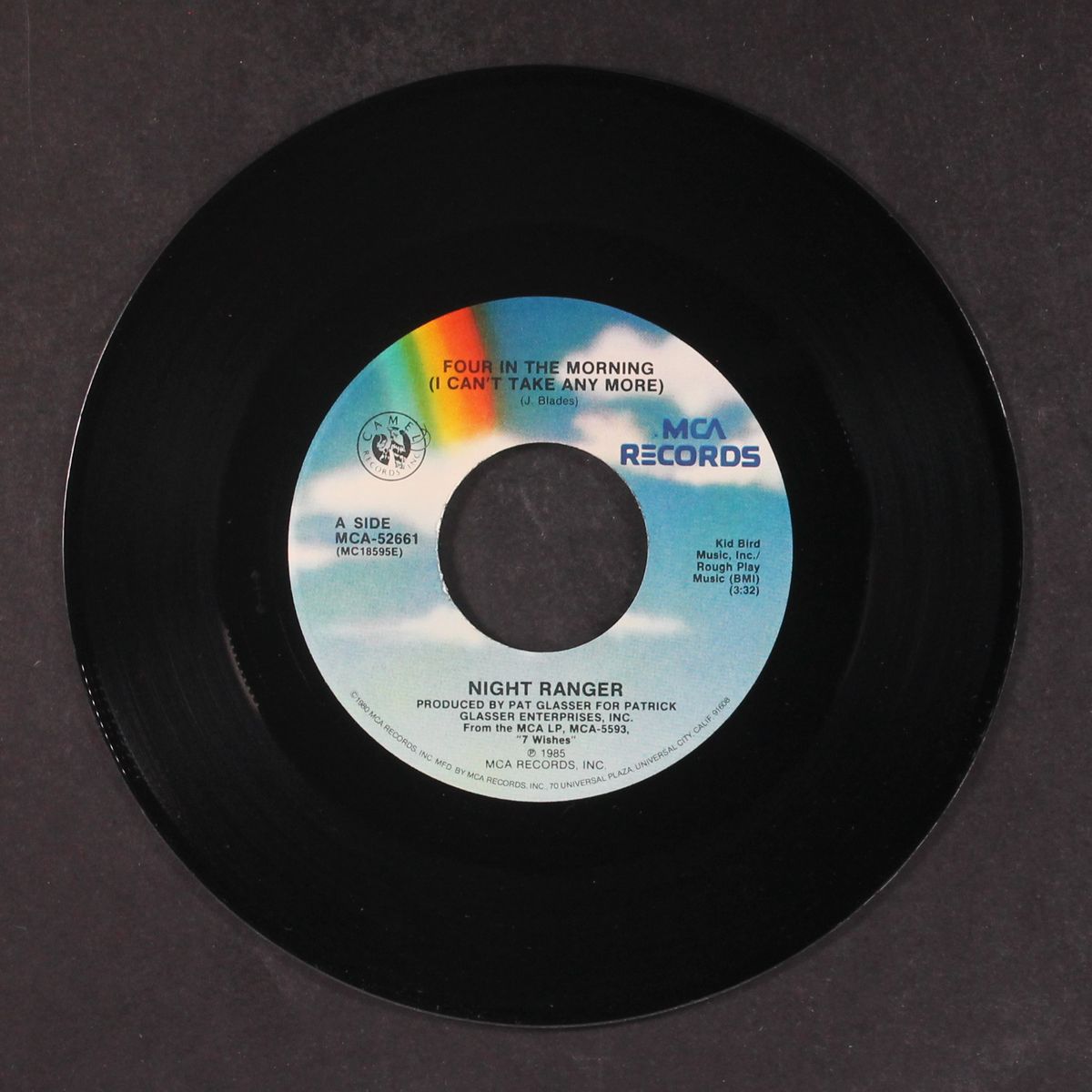 four in the morning / this boy needs to rock by NIGHT RANGER