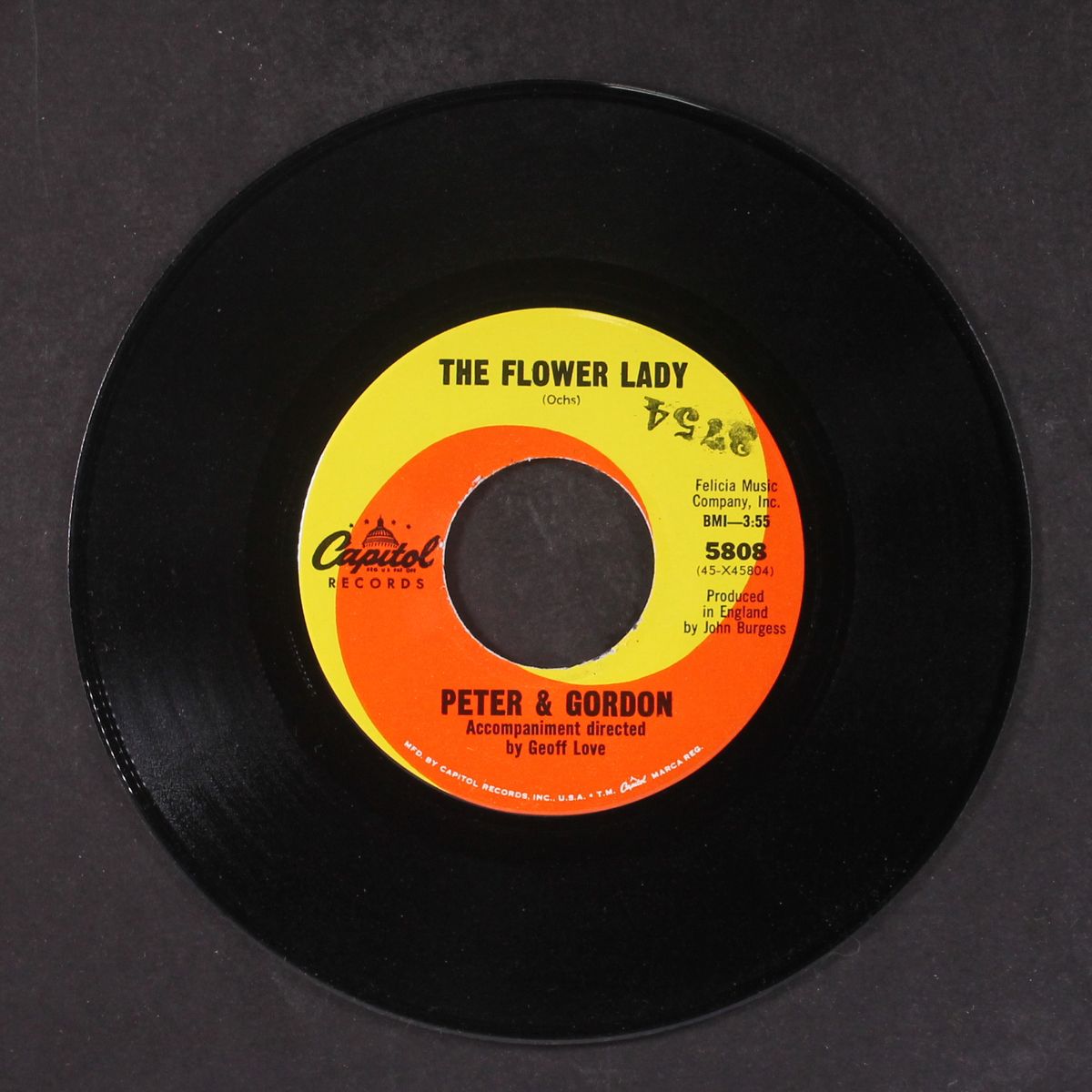 knight in rusty armour / flower lady by PETER & GORDON