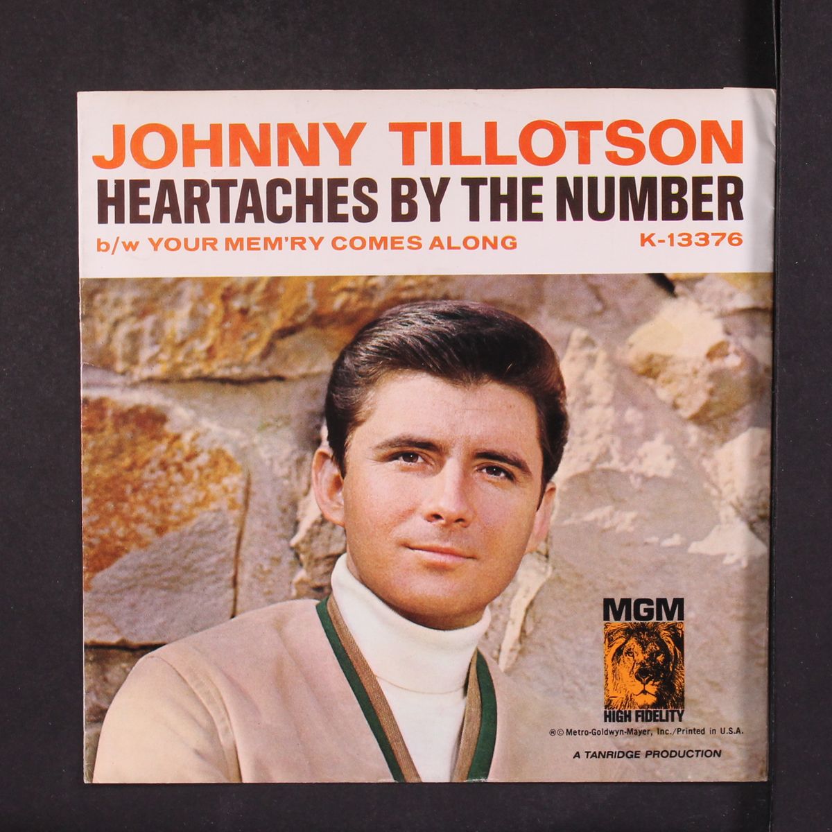 heartaches by the number by JOHNNY TILLOTSON