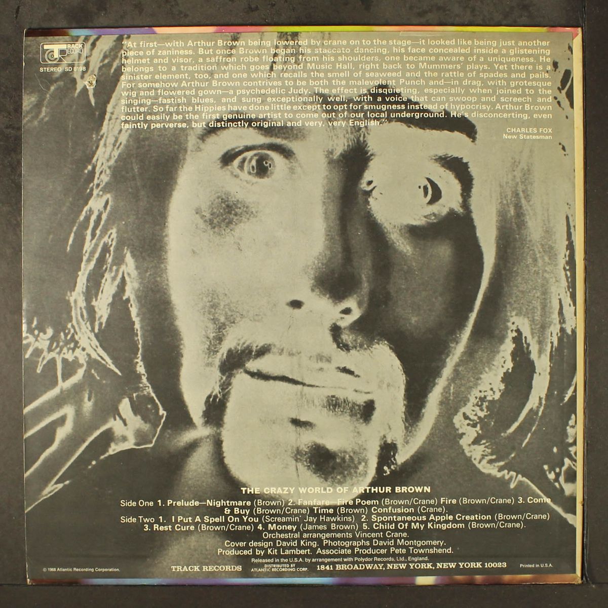 the crazy world of arthur brown by ARTHUR BROWN
