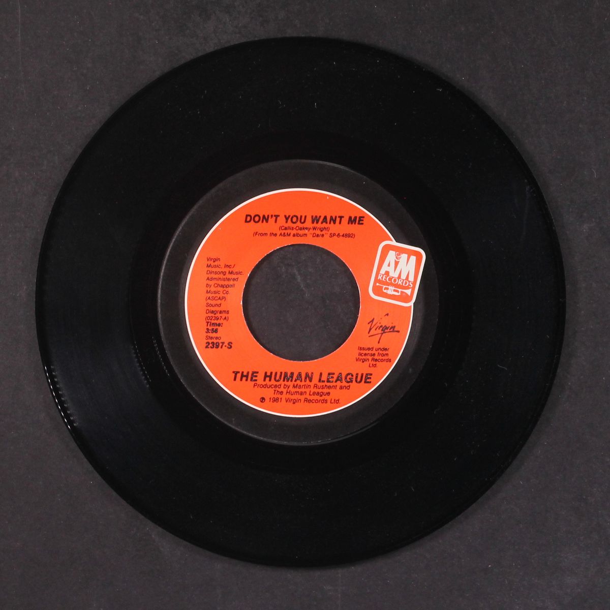 don't you want me / seconds by HUMAN LEAGUE