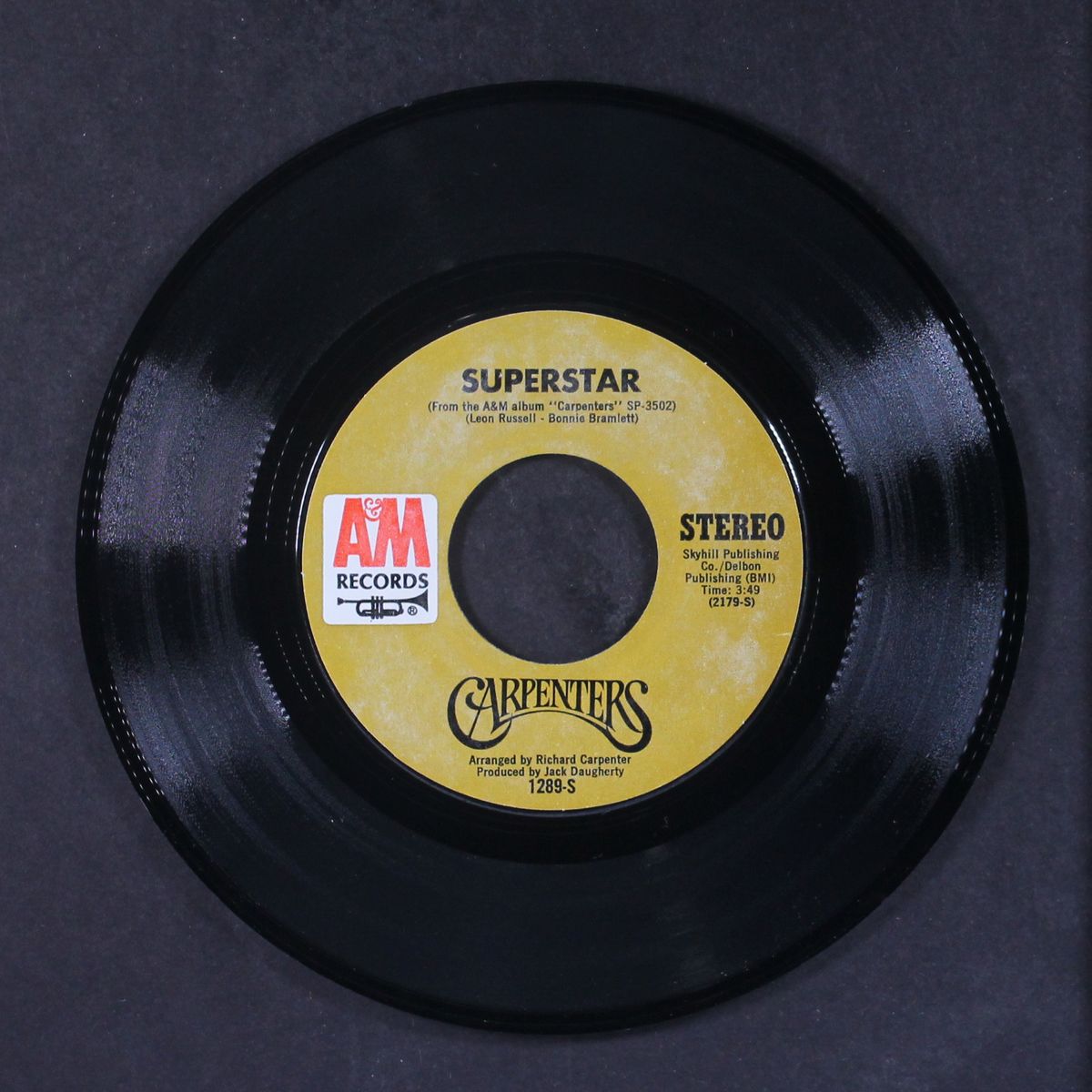 superstar / bless the beasts & the children by CARPENTERS