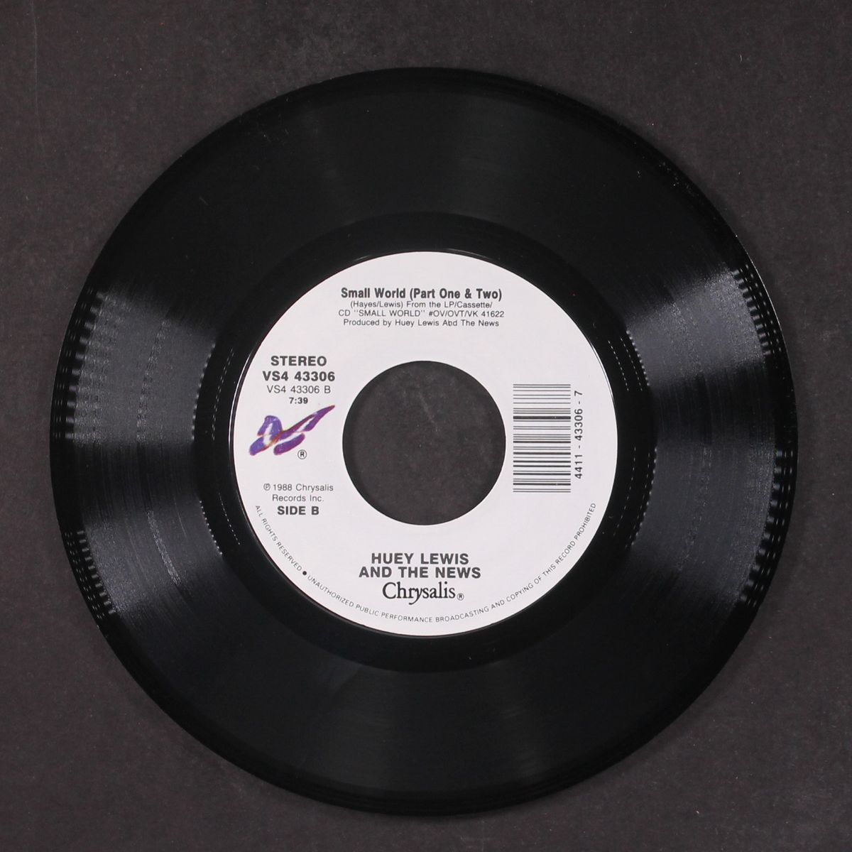 small world / small world pt.1+2 by HUEY LEWIS & NEWS