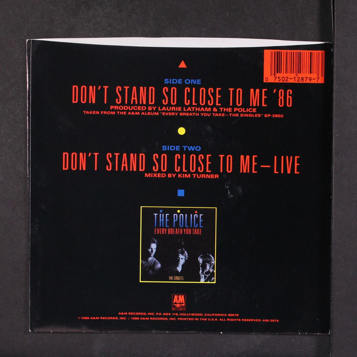 don't stand so close to me '86 by POLICE