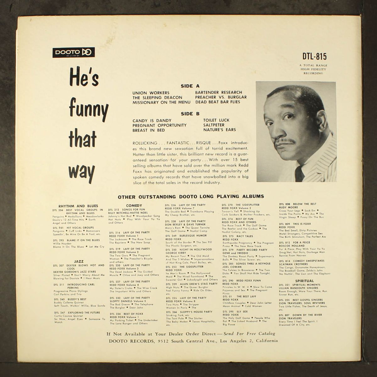 he's funny that way by REDD FOXX