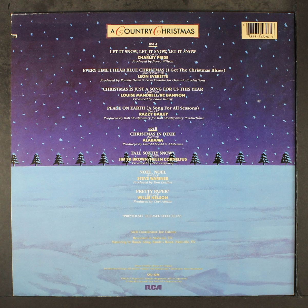 a country christmas by VARIOUS