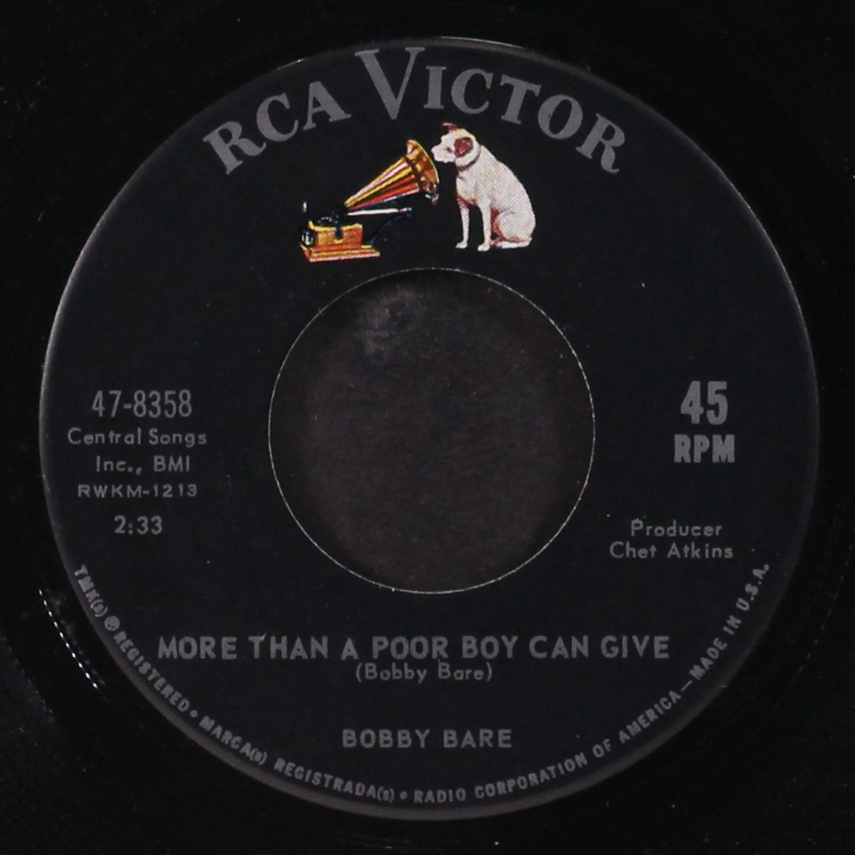 have i stayed away too long / more than a poor boy can give by BOBBY BARE