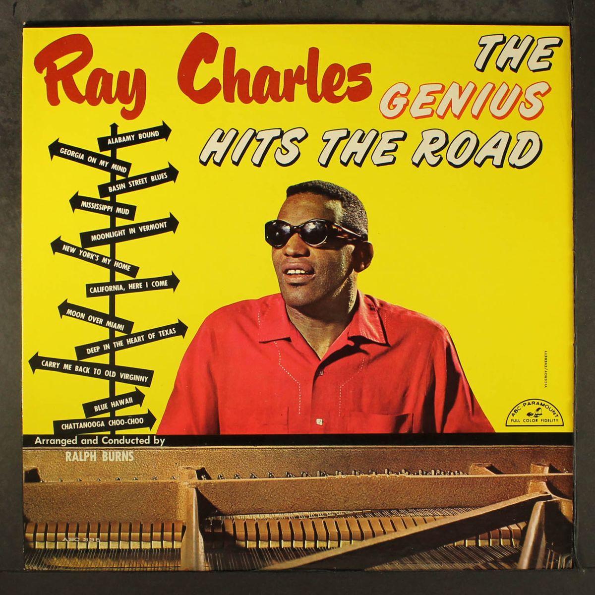 the genius hits the road by RAY CHARLES