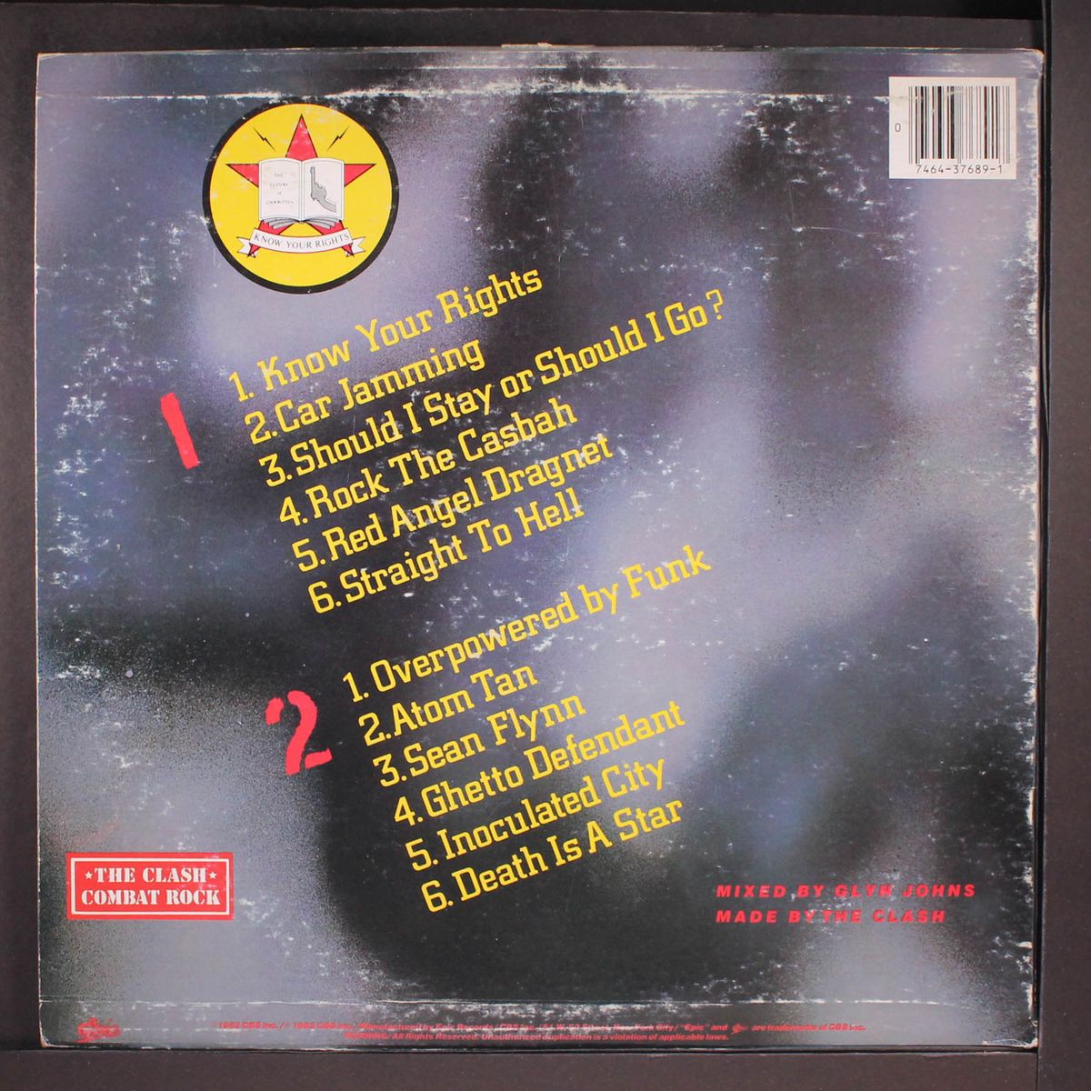 combat rock by CLASH