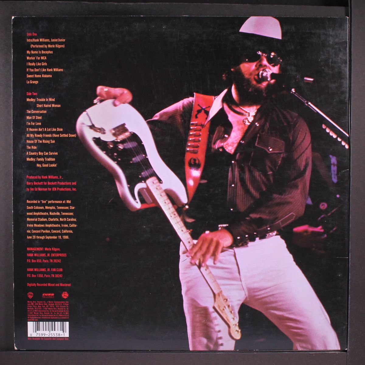 "live" by HANK WILLIAMS, JR.