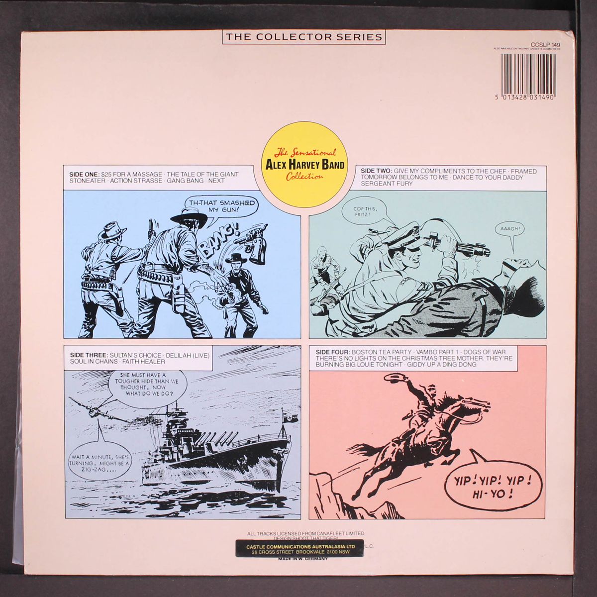 the collection by SENSATIONAL ALEX HARVEY BAND