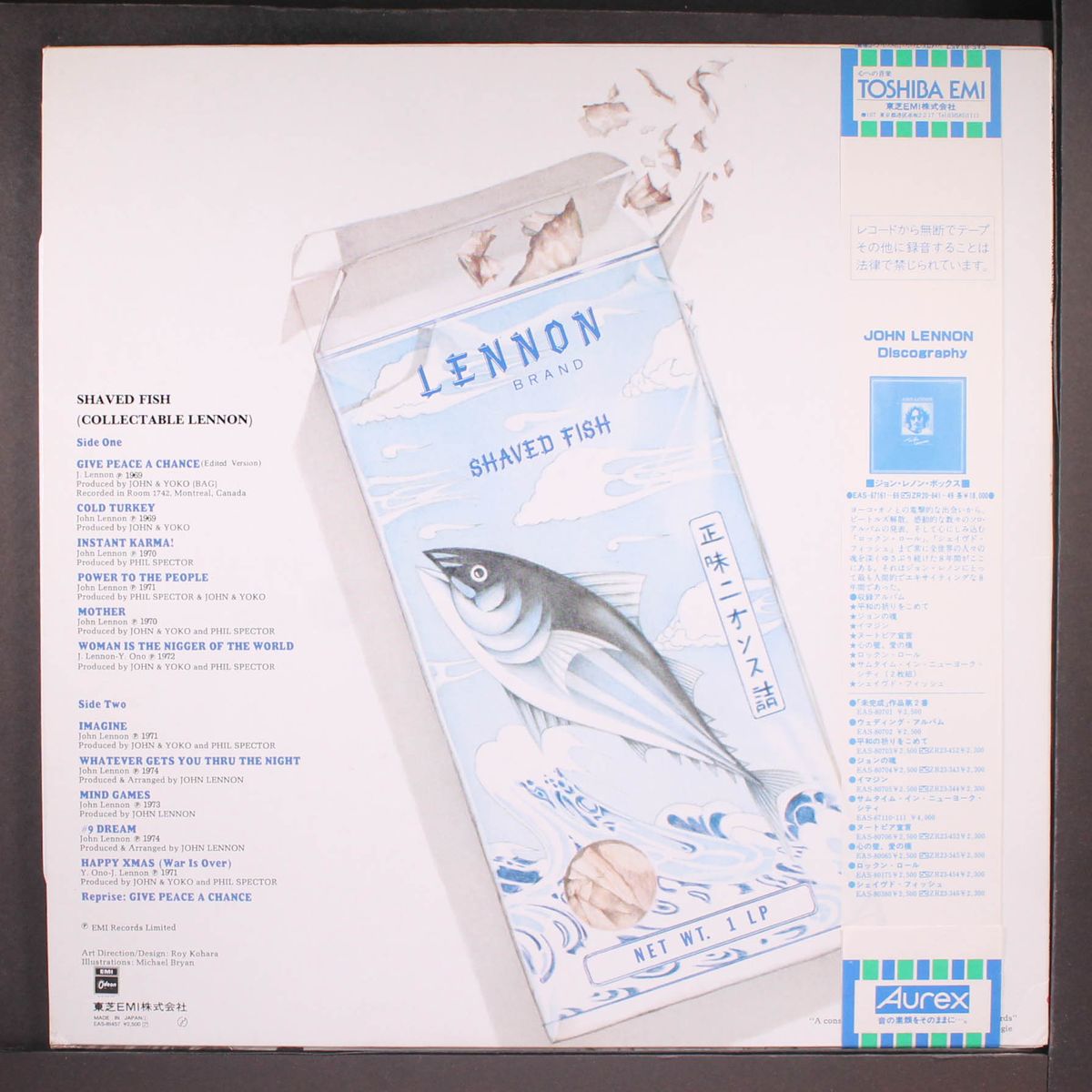 shaved fish by JOHN LENNON