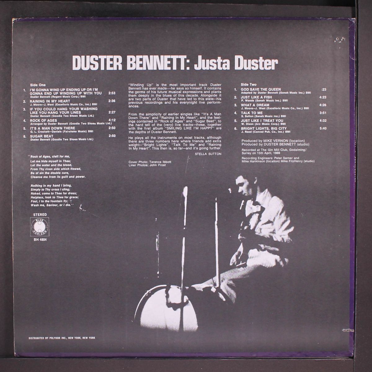justa duster by DUSTER BENNETT