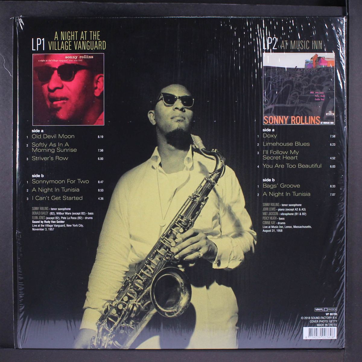 a night at the village vanguard at music inn by SONNY ROLLINS