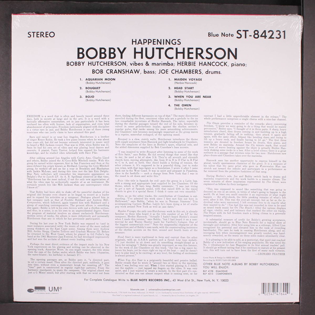 happenings by BOBBY HUTCHERSON