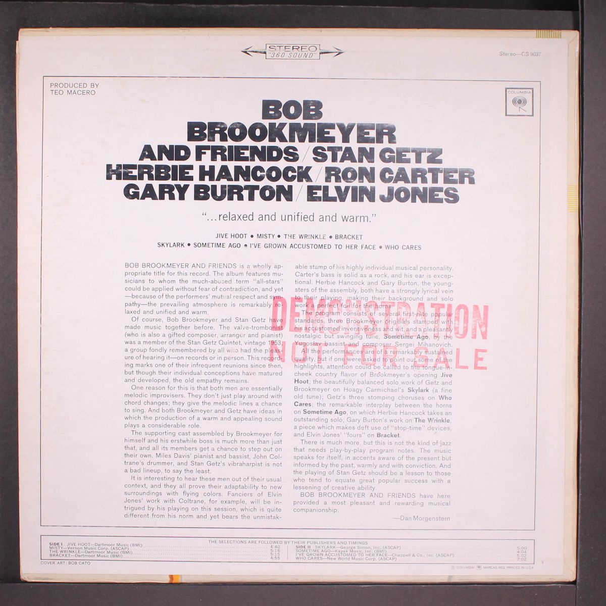 and friends by BOB BROOKMEYER