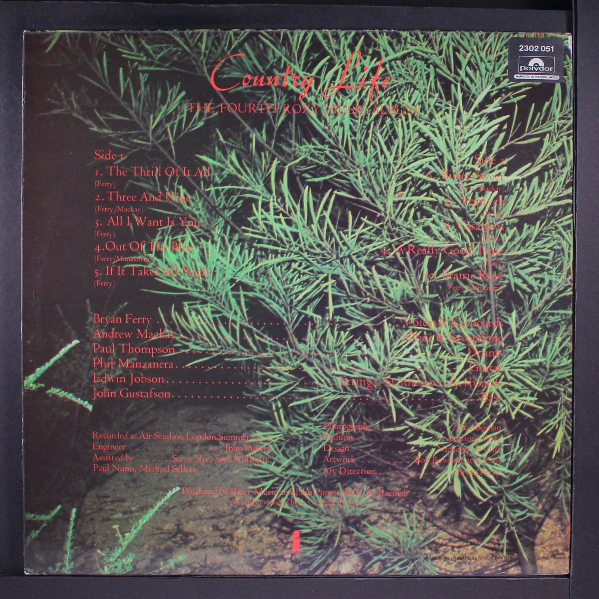 country life by ROXY MUSIC