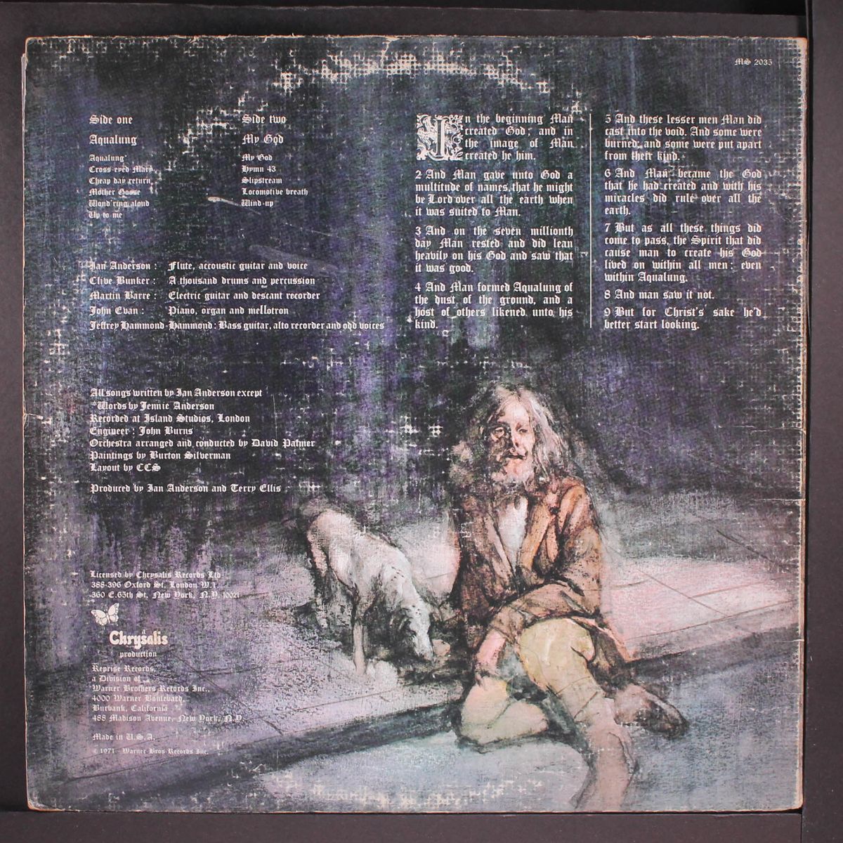 aqualung by JETHRO TULL