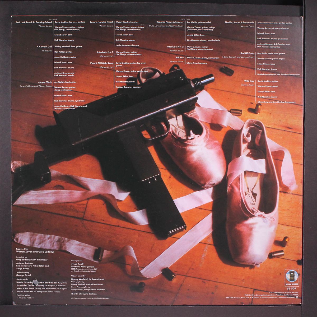 bad luck streak in dancing school by WARREN ZEVON