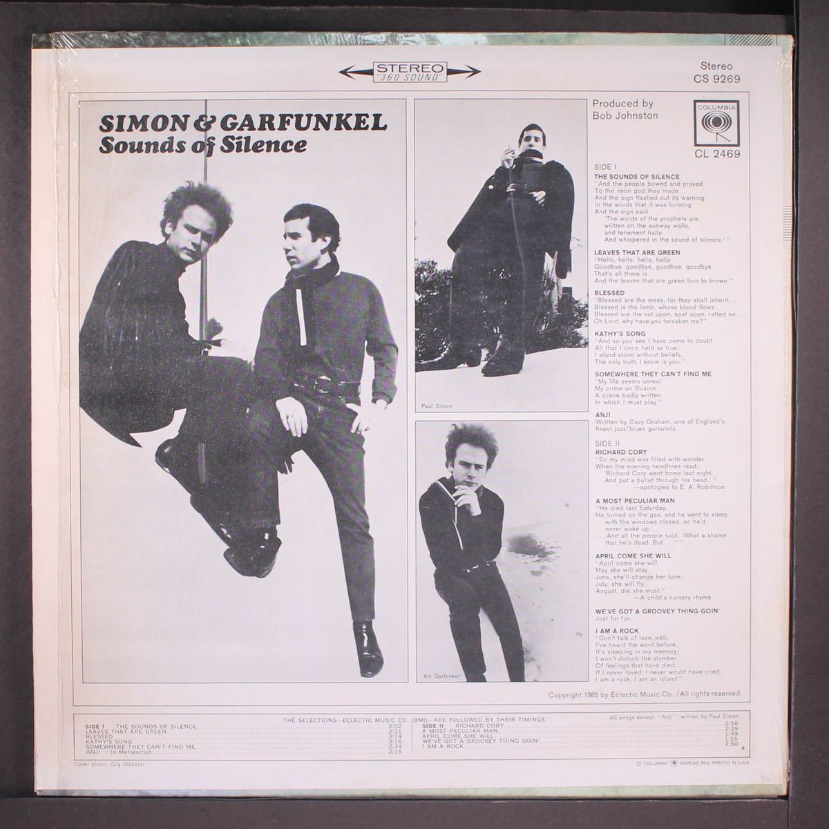 sounds of silence by SIMON & GARFUNKEL