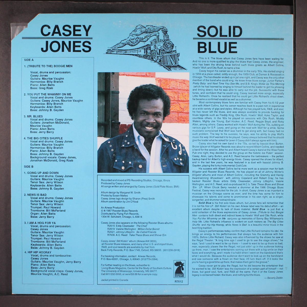 solid blue by CASEY JONES