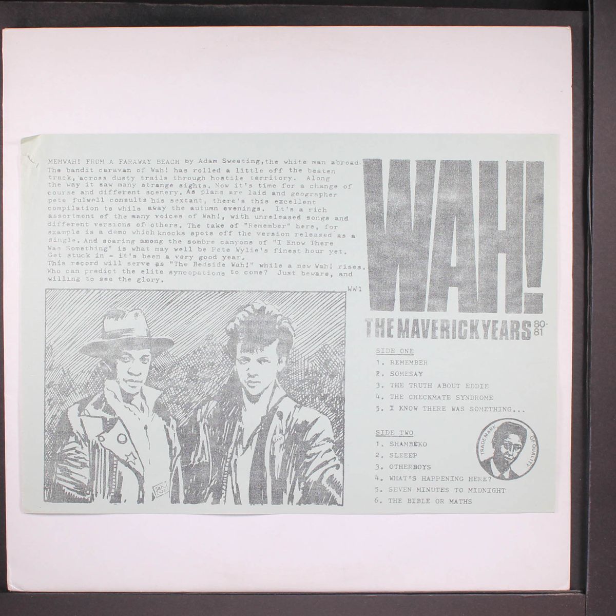 the maverick years 80-81 by WAH!