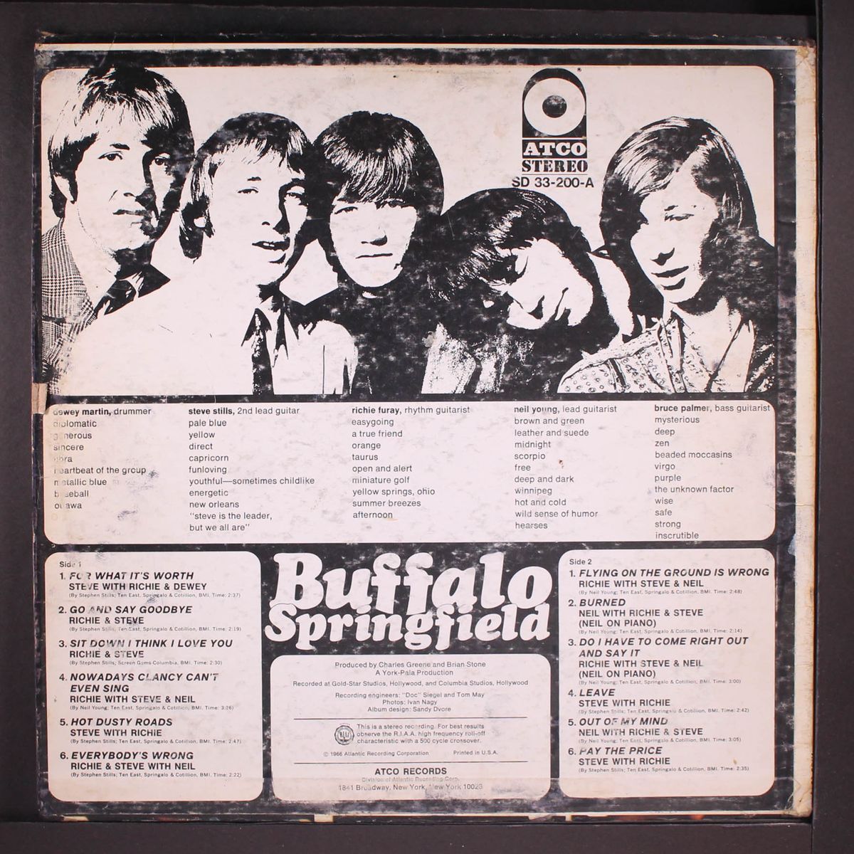 buffalo springfield by BUFFALO SPRINGFIELD