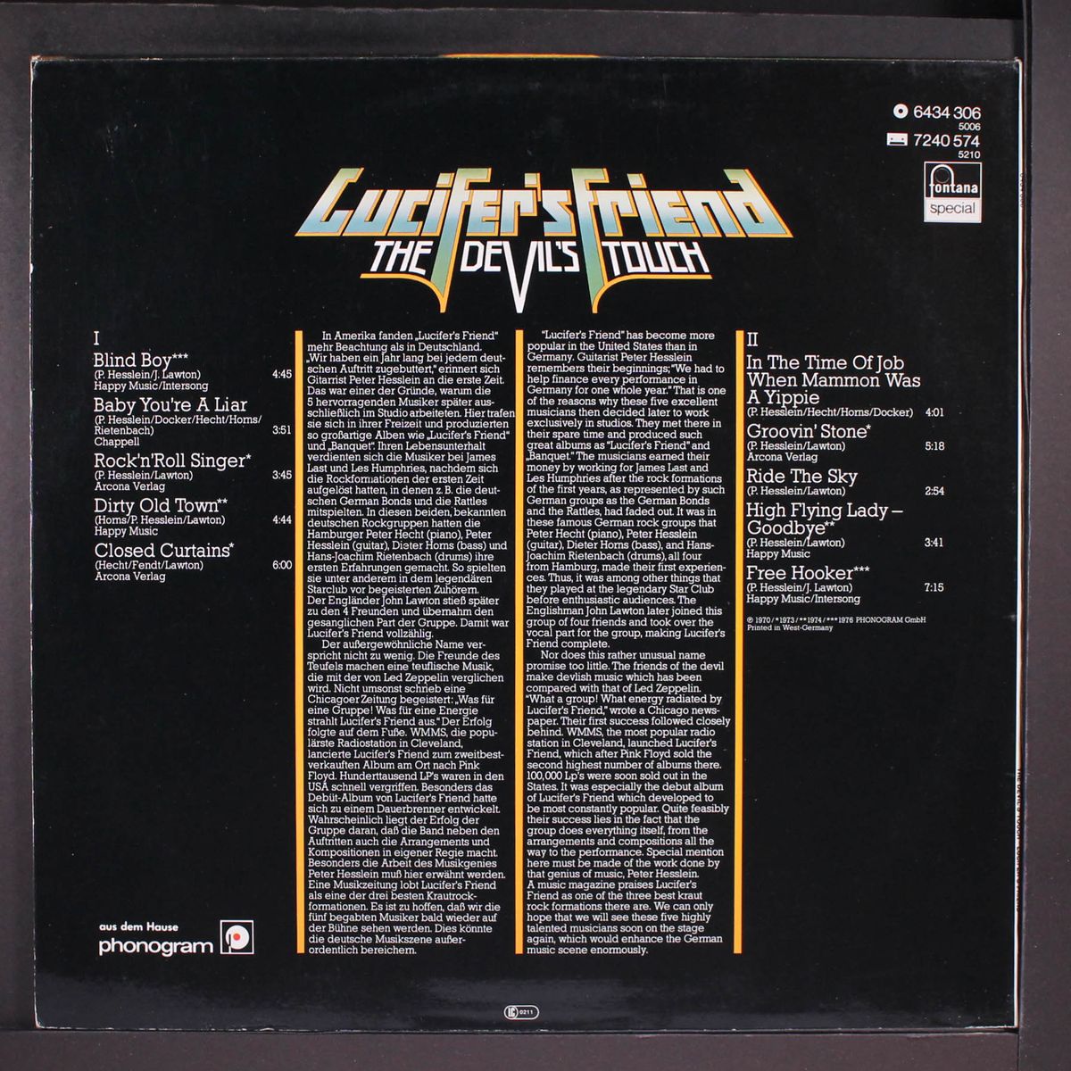 the devil's touch by LUCIFER'S FRIEND