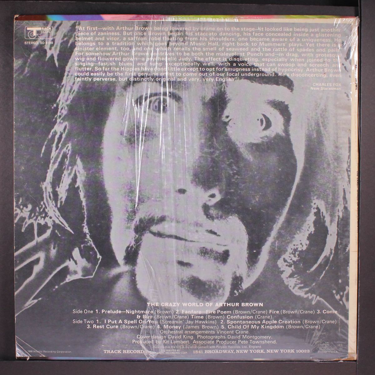 the crazy world of arthur brown by ARTHUR BROWN