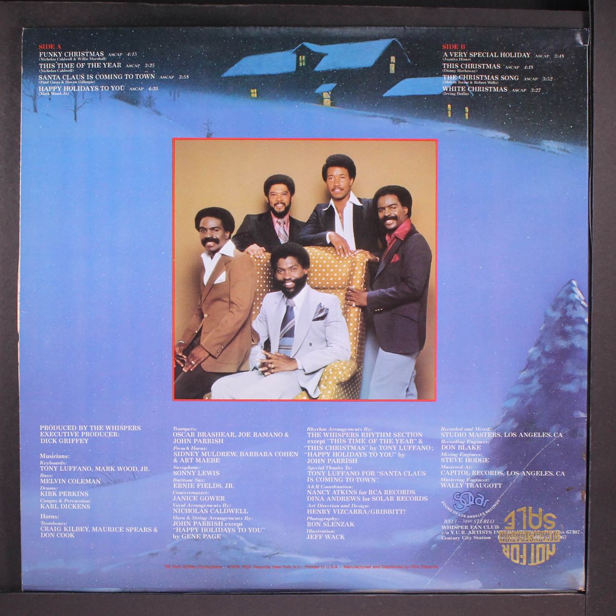 happy holidays to you by WHISPERS