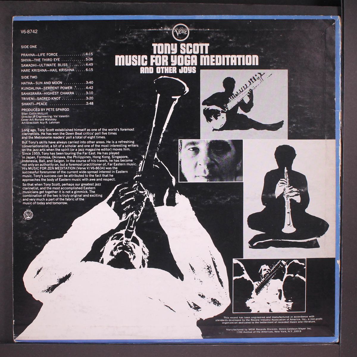 music for yoga meditation by TONY SCOTT