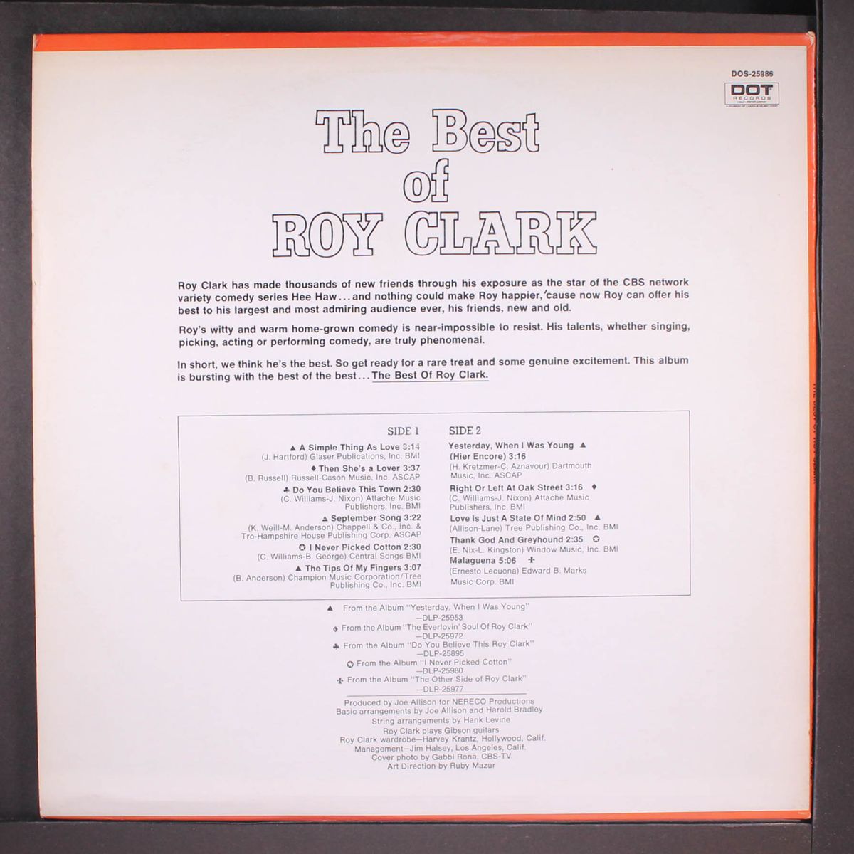 best of by ROY CLARK