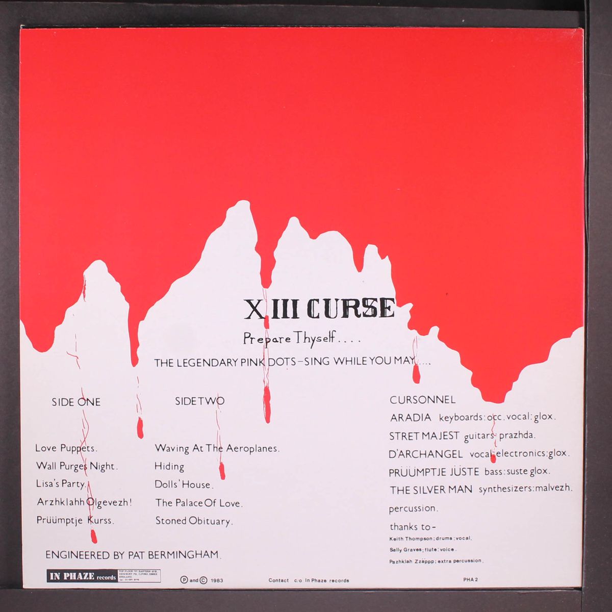 curse by LEGENDARY PINK DOTS