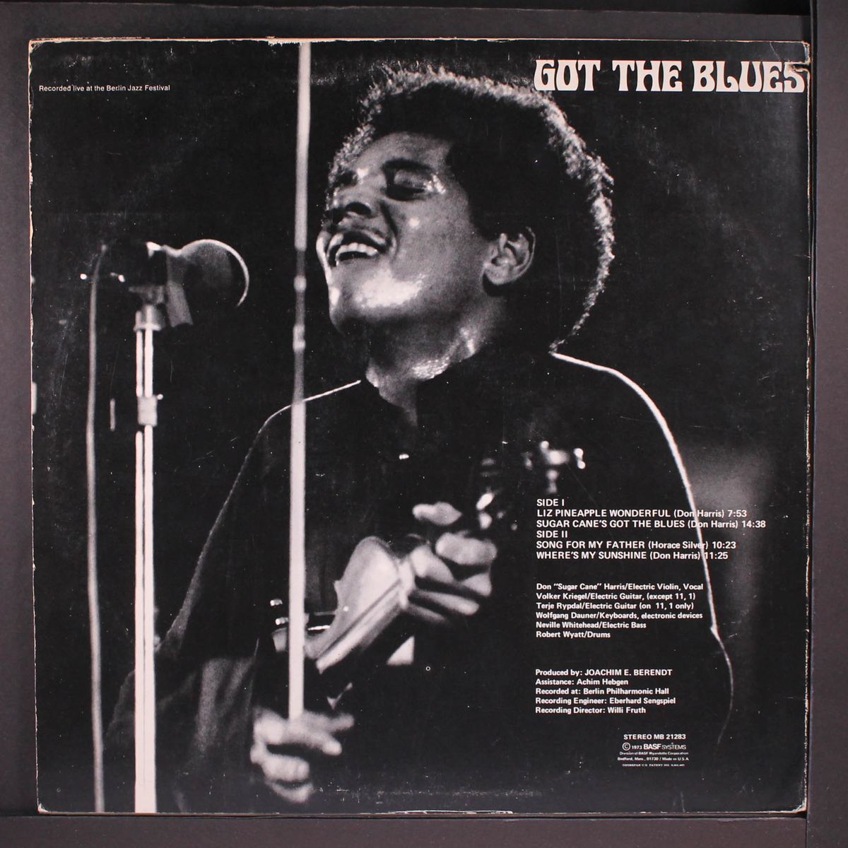 got the blues by DON 'SUGAR CANE' HARRIS