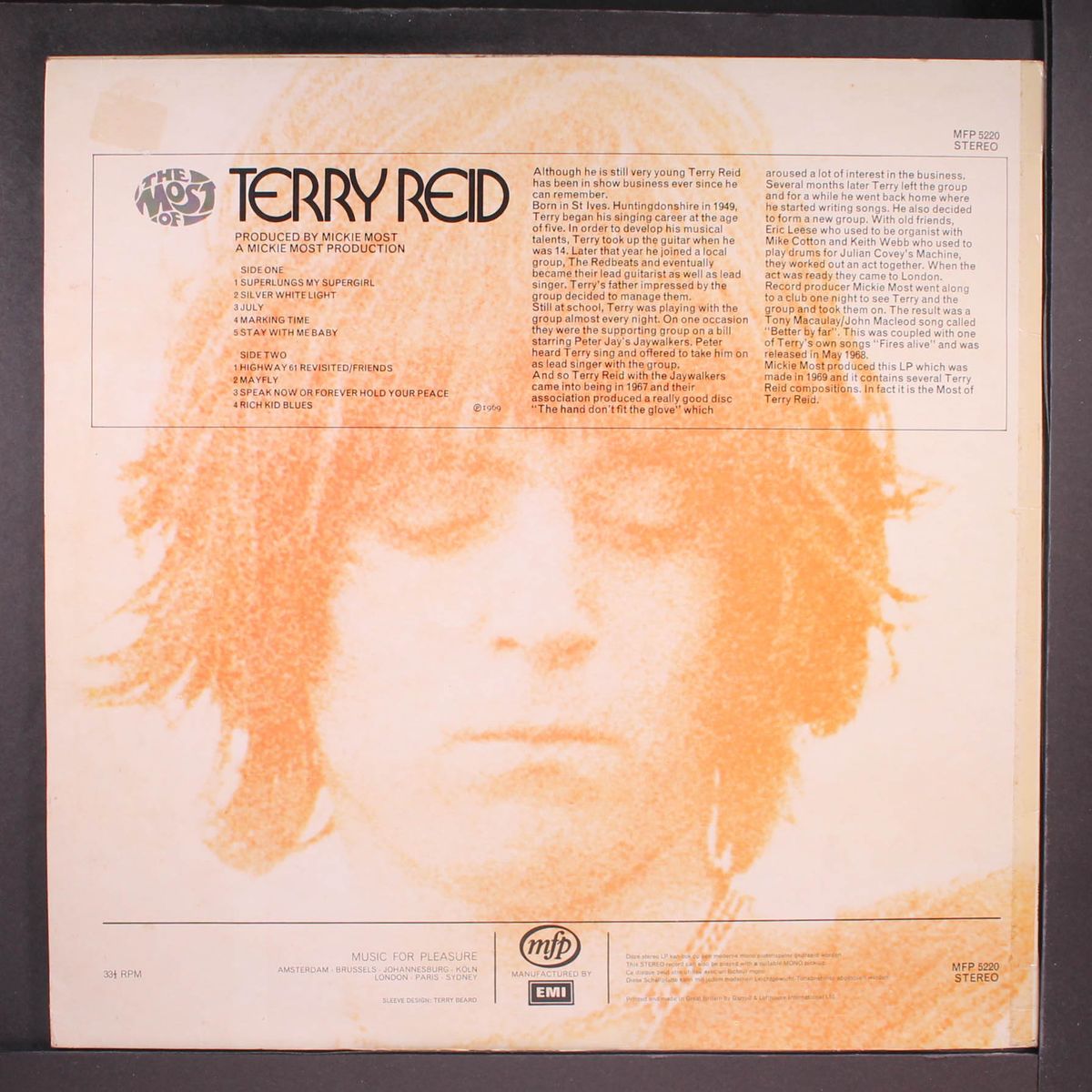 silver white light by TERRY REID