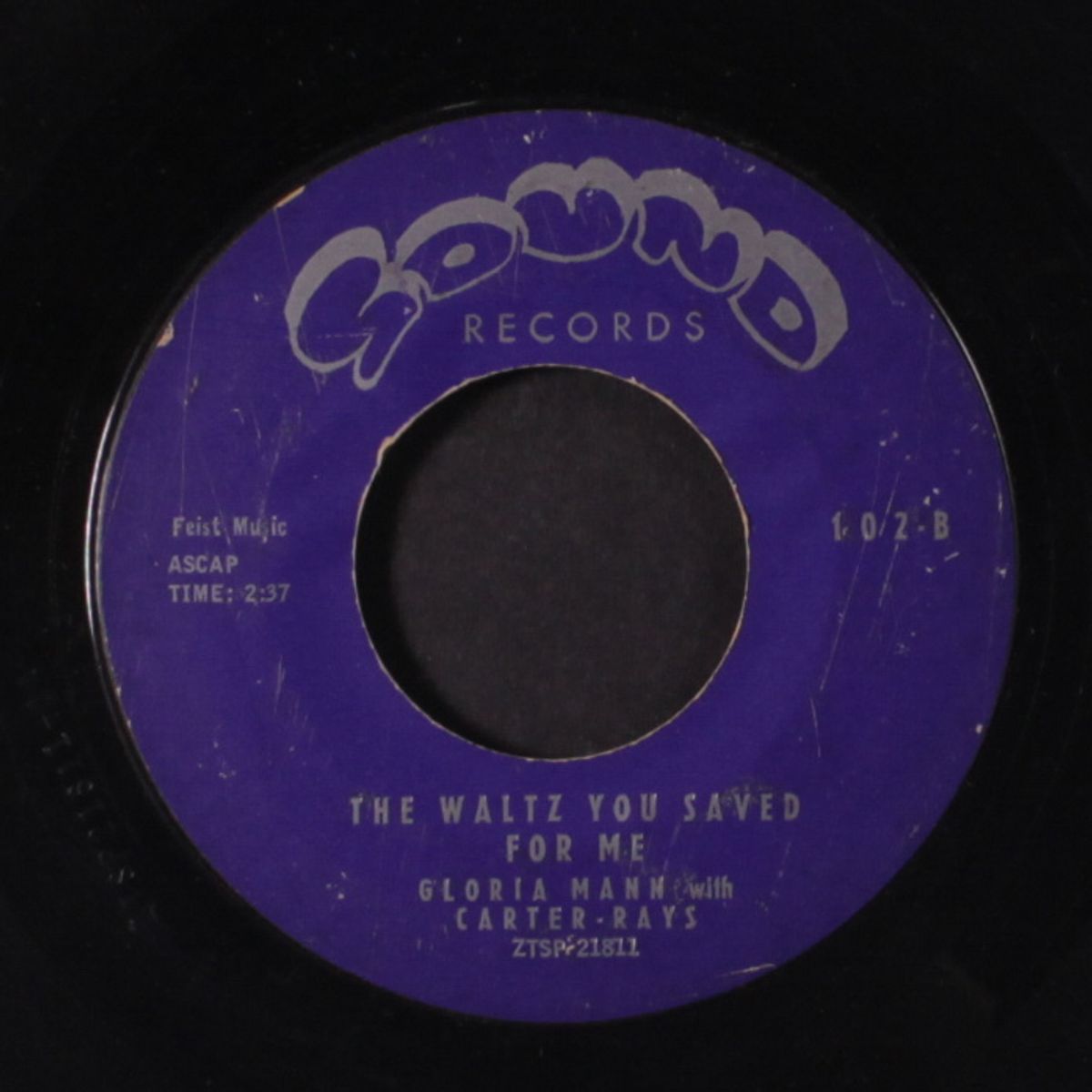 i'm living my life for you / the waltz you saved by GLORIA MANN