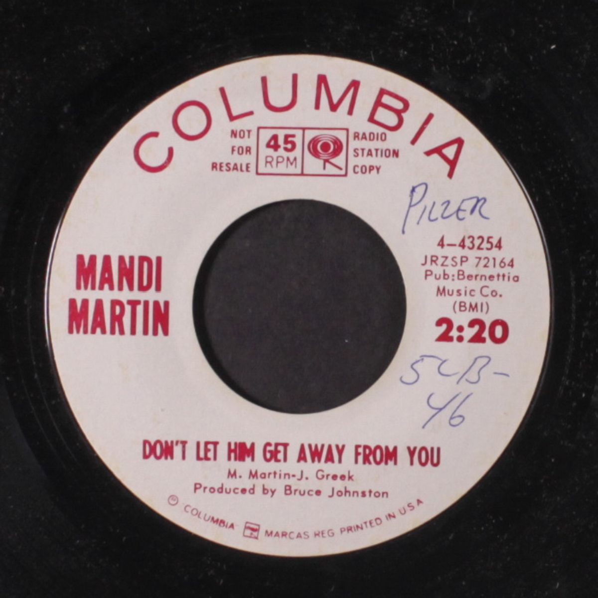 don't let him get away from you / this is goodbye forever by MANDI MARTIN